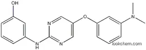 Molecular Structure of 956128-01-1 (3-(5-(3-(dimethylamino)phenoxy)pyrimidin-2-ylamino)phenol)
